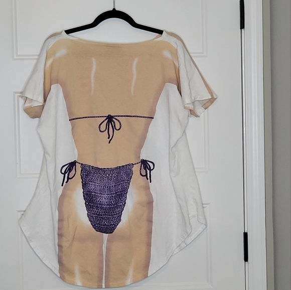 One Size Fits Most Bikini Shirt - Picture 5 of 6